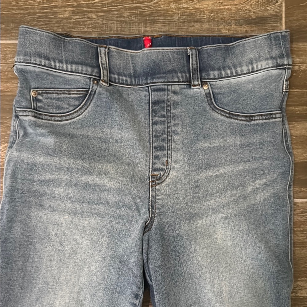 SPANX Blue Skinny Jeans with Sleek Tapered Fit - Picture 2 of 9